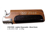 Lighter disposable - wood grain